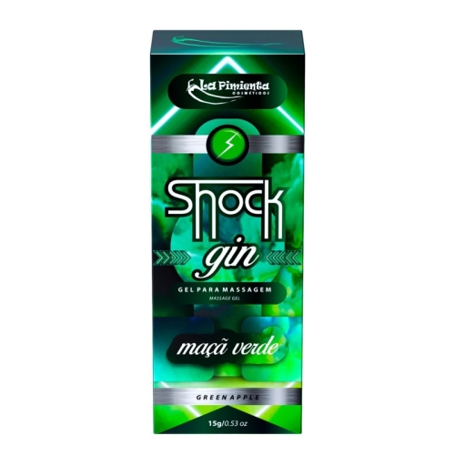 SHOCK GIN - MAÇÃ VERDE 15g