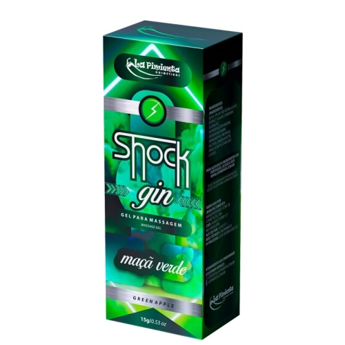 SHOCK GIN - MAÇÃ VERDE 15g