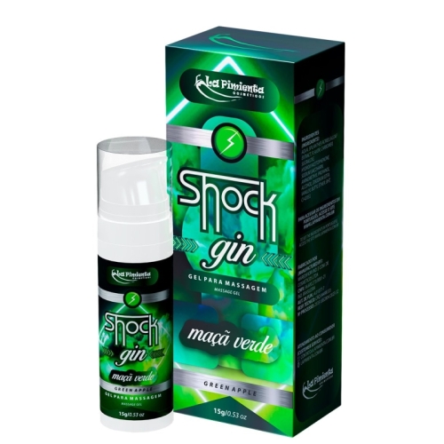 SHOCK GIN - MAÇÃ VERDE 15g