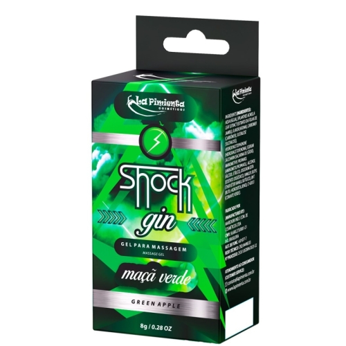 SHOCK GIN - MAÇÃ VERDE 8g