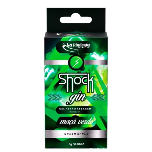 SHOCK GIN - MAÇÃ VERDE 8g