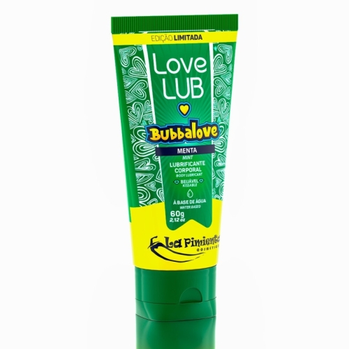 BUBBALOVE MENTA - EDIÇÃO LIMITADA LOVE LUB 60g