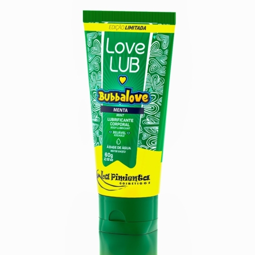 BUBBALOVE MENTA - EDIÇÃO LIMITADA LOVE LUB 60g