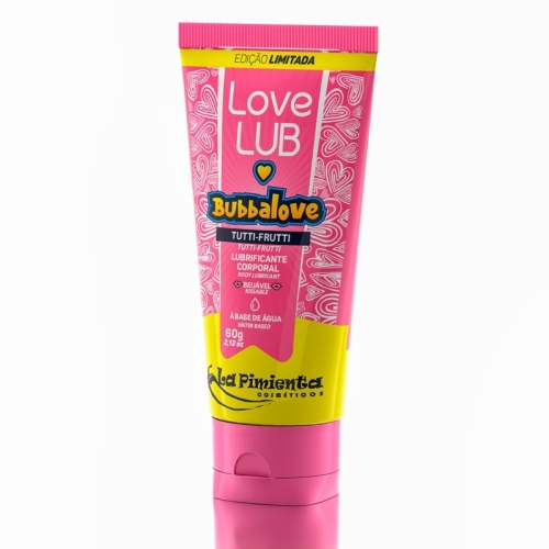  BUBBALOVE TUTTI-FRUTTI - EDIÇÃO LIMITADA LOVE LUB 60g