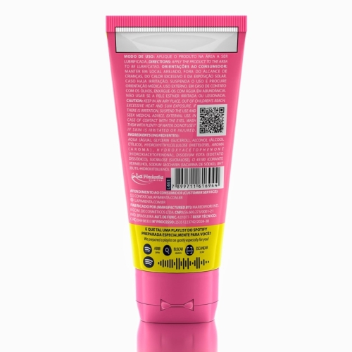  BUBBALOVE TUTTI-FRUTTI - EDIÇÃO LIMITADA LOVE LUB 60g