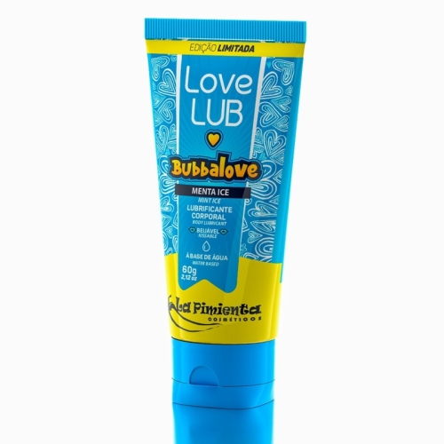 BUBBALOVE MENTA ICE - EDIÇÃO LIMITADA LOVE LUB 60g