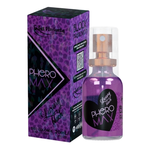 PERFUME AFRODISÍACO PARA ATRAÇÃO LUXURY BLACK 