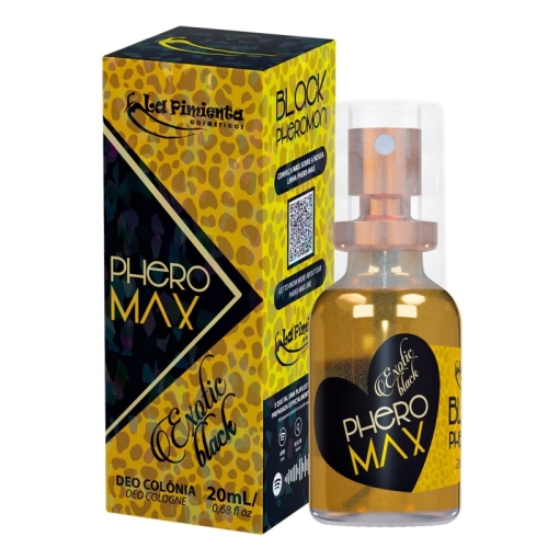 PERFUME AFRODISÍACO PARA ATRAÇÃO EXOTIC BLACK