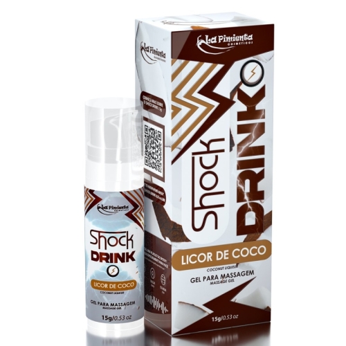 SHOCK DRINK LICOR DE COCO 15g