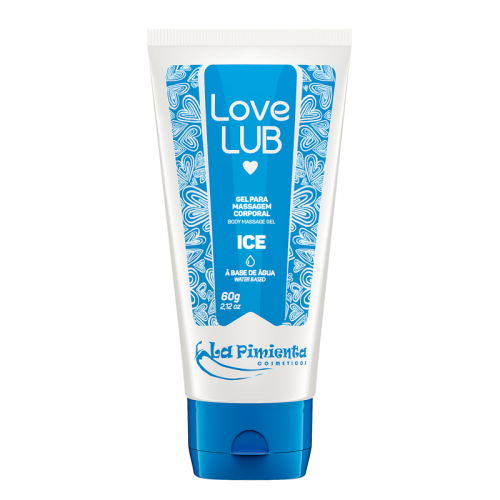 GEL PARA MASSAGEM CORPORAL LOVE LUB ICE