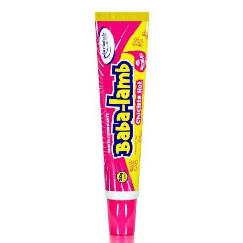 BABA-LAMB - CANETA LUBRIFICANTE BEIJÁVEL COM EXCLUSIVO AROMA DE CHICLETE E EFEITO HOT 30g