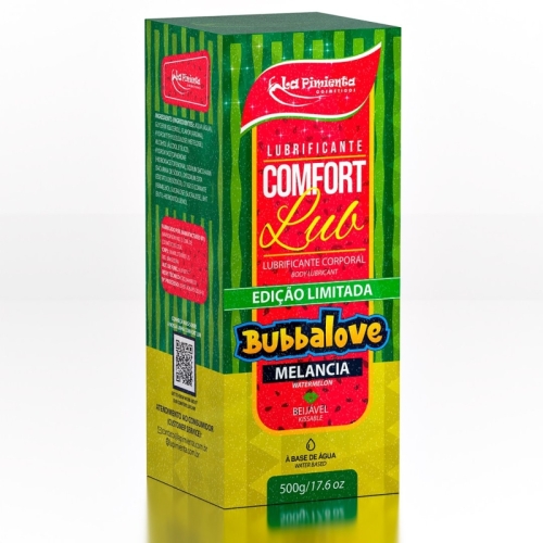 COMFORT LUB - BUBBALOVE MELANCIA 500g
