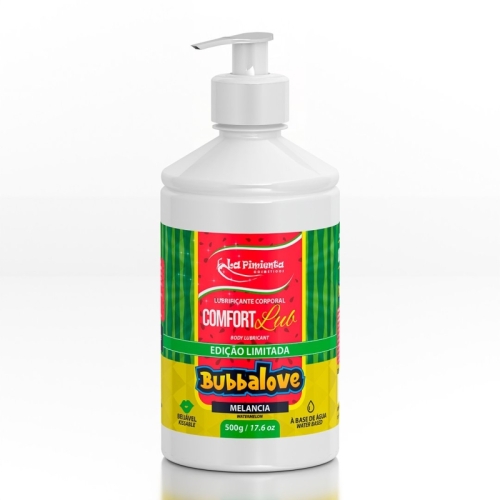 COMFORT LUB - BUBBALOVE MELANCIA 500g
