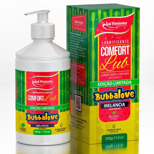COMFORT LUB - BUBBALOVE MELANCIA 500g