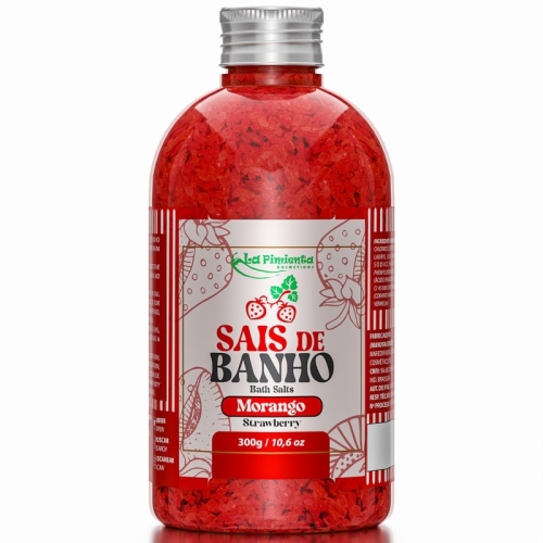 SAIS DE BANHO 300g - MORANGO